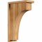 Ekena Millwork Huntington Rough Sawn Corbel w/Backplate, Western Red Cedar, 6"W x 14"D x 22"H COR06X14X22HUN01RWR - alternate 1